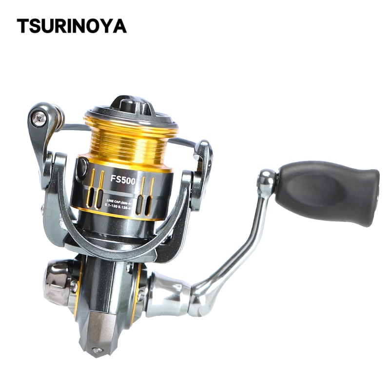 TSURINOYA Long Casting Spinning Fishing Reel FS 2000 3000 5.2:1